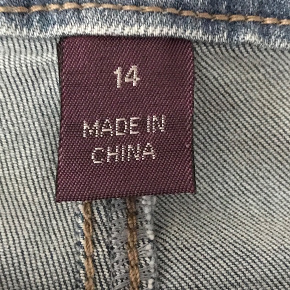 GLORIA VANDERBILT Shape Effect High Rise Flare Jeans Women’s Plus Size 14 - Picture 9 of 16